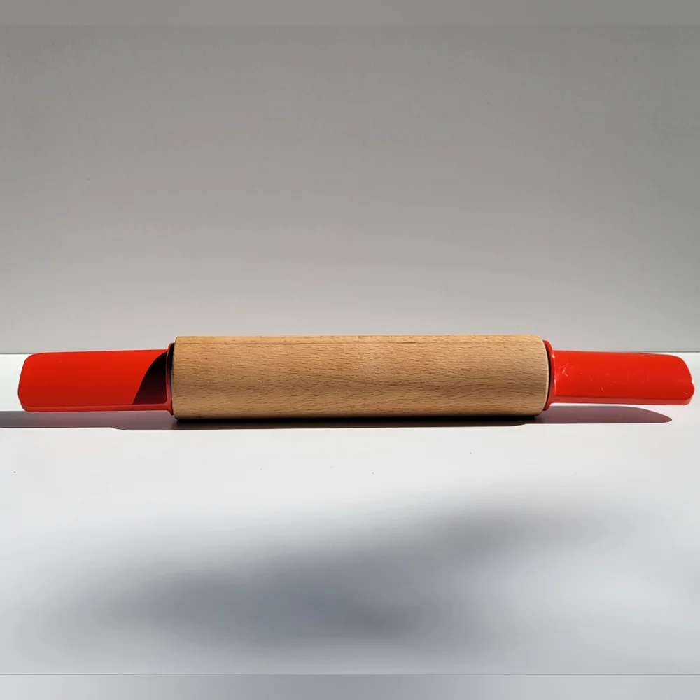 Vintage Melamine handles Rolling Pin - Picture 1 of 9
